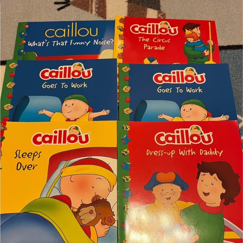 Caillou Children's Book Set